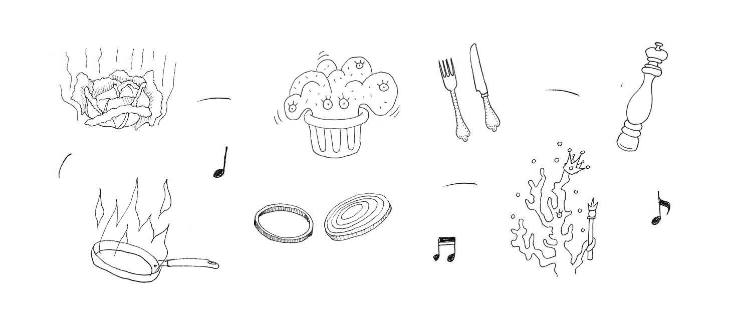 illustrations sur le theme de la cuisine
